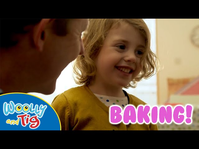 @WoollyandTigOfficial  - Tig Bakes A Cake! 🎂👩🏼‍🍳 | TV Show for Kids | Toy Spider