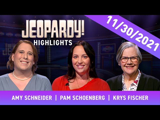 Pam Puts Amy on the Ropes | Daily Highlights | JEOPARDY!