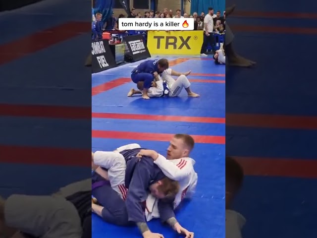 Tom Hardy Attends Jiu-Jitsu Competition in Wolverhampton and Wins Two Gold Medals