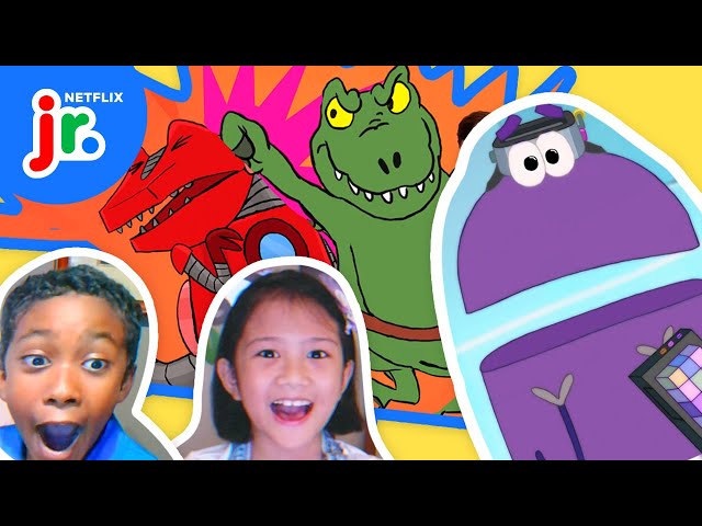 SUPER Compilation 4! StoryBots Super Silly Stories with Bo | Netflix Jr