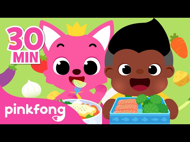 Learn Table Manners for Kids | Healthy Habits Songs Compilation | Pinkfong
