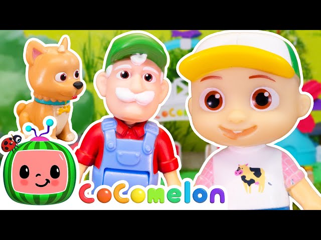 CoComelon Farm Toys Play! | CoComelon Toy Play | Nursery Rhymes & Kids Songs