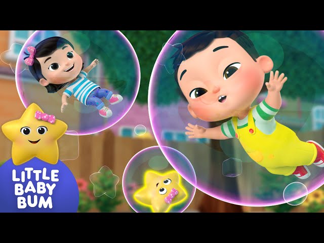 Bubbles and Shapes ⭐ Baby Max Learning Time! LittleBabyBum - Nursery Rhymes for Babies | LBB