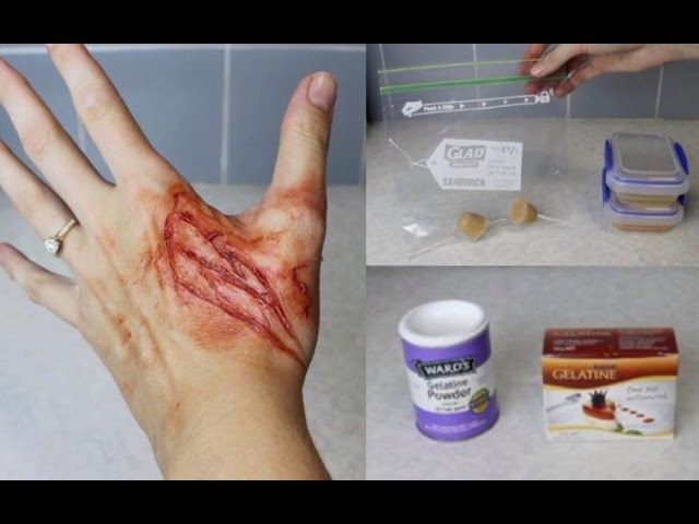 DIY Gelatine Recipe For Special FX Makeup | Demo GORE GUIDE