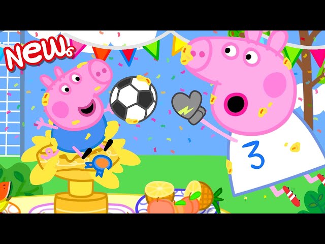Peppa Pig Tales 🐷 Peppa's Football Party Mess! 🐷 Peppa Pig Episodes