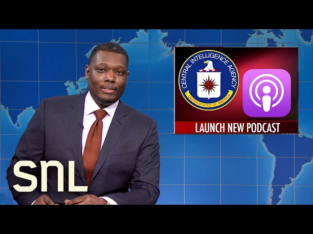 Weekend Update: CIA Launches New Podcast, Italy’s New Prime Minister - SNL