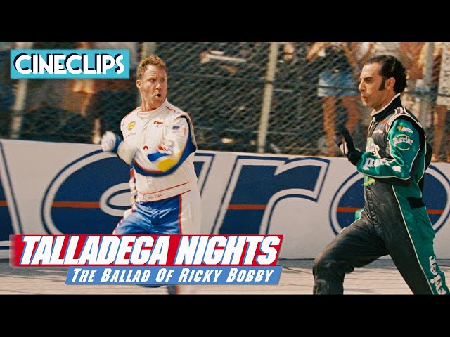 Finishing The Race On Foot | Talladega Nights | CineClips