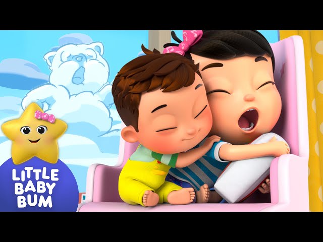 Sleepy Cloud Rock-a-bye-baby⭐ Mia & Max Sleepy Time! LittleBabyBum - Nursery Rhymes for Babies | LBB