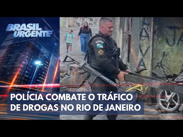 Guerra contra o crime no RJ tem trocas de tiros e caos na cidade | Brasil Urgente