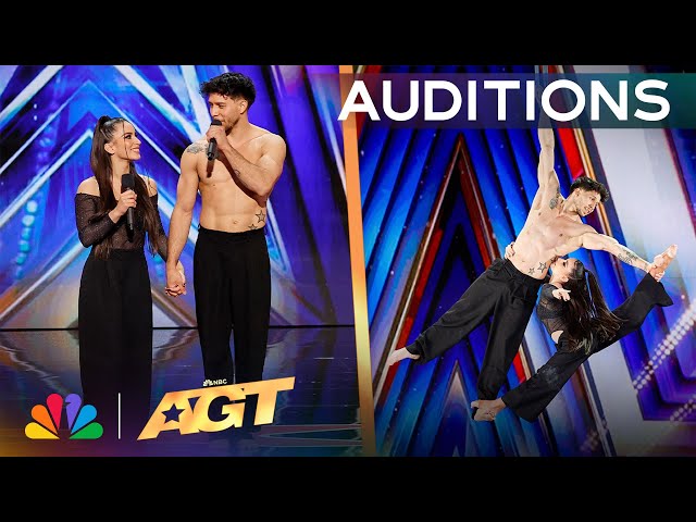 Sebastian & Sonia Deliver "The PERFECT Audition" | Auditions | AGT 2024