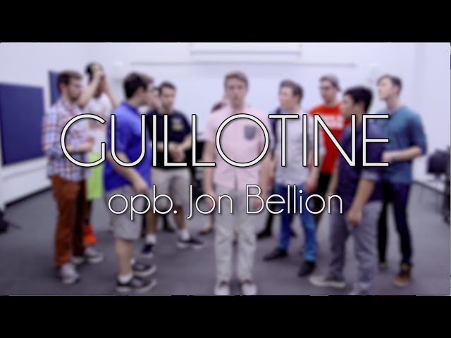 Guillotine (Jon Bellion A Cappella) - Ithacappella
