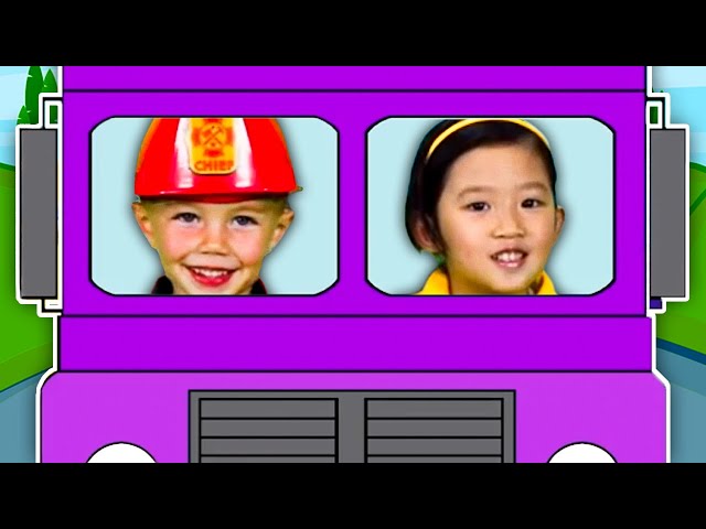 The Wheels on the Bus | Learning Colors for Kids | Funtastic TV