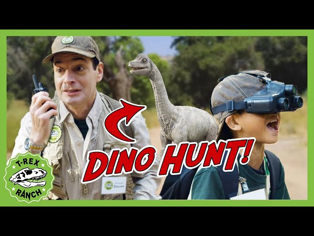 Mystery Hunt for the Missing Baby Dinosaur! T-Rex Ranch Dinosaurs for Kids