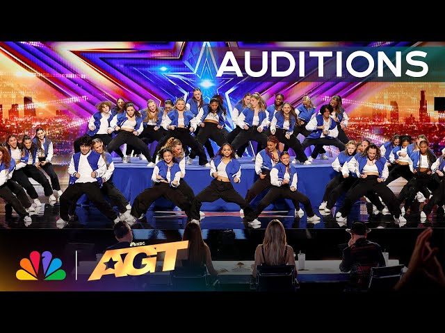 Simon Cowell Calls Los Osos High School "BRILLIANT!" | Auditions | AGT 2024