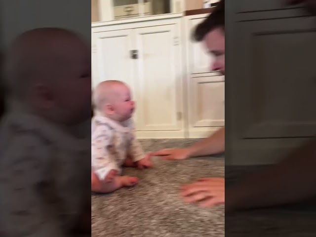 Baby Calling for Dada Caught On Camera!