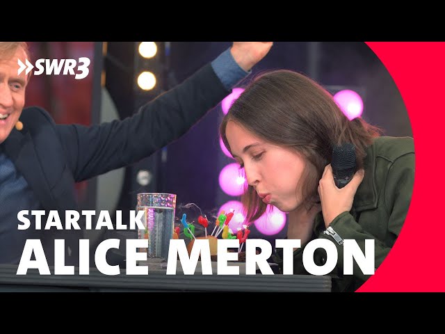 Alice Merton im Star-Talk – SWR3 New Pop Festival 2017