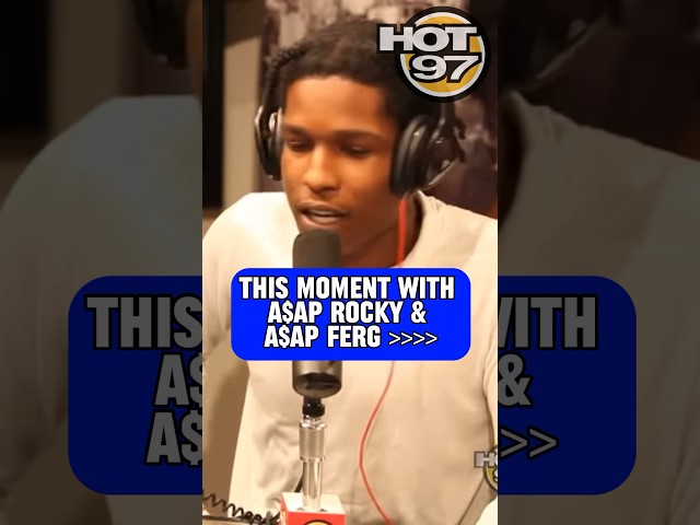 The flow between A$AP Rocky & A$AP Ferg was insane 🤯🔥