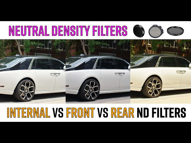 Internal VS Front VS Rear ND Filters