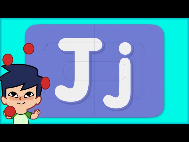 Learn words that start with the letter "J" | Turn & Learn ABCs