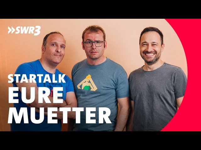 Star-Talk Eure Mütter: Hausverbote, Tatortrollen & Interviews im Liegen I SWR3 Comedy Festival 2022