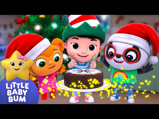 Jingle Bells Tasty Treats ⭐ Baby Max Celebrates Christmas! LittleBabyBum - Nursery Rhymes | LBB