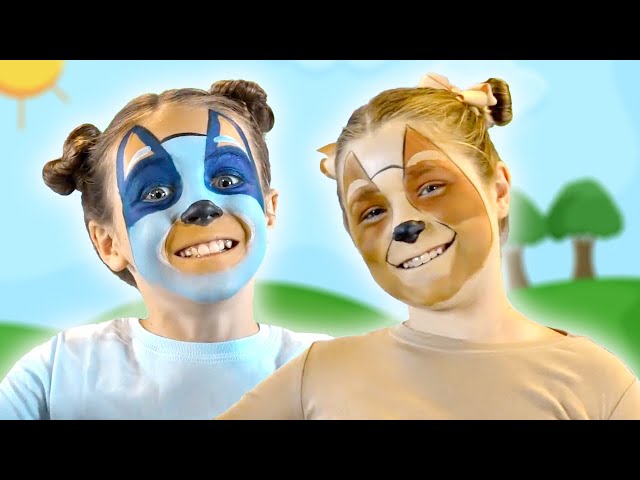 Bluey and Bingo's Balloon Adventure | Bluey Cartoon | Funtastic TV