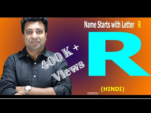 Name start with Letter R - Hindi