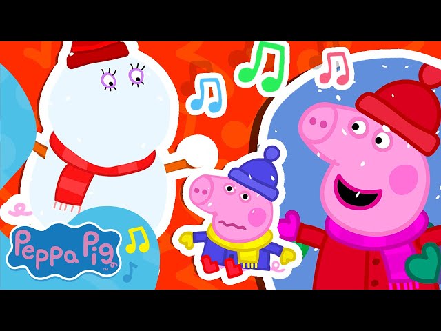 Você Quer Fazer Um Boneco De Neve? | Peppa Pig Música Para Crianças e Canções Infantis