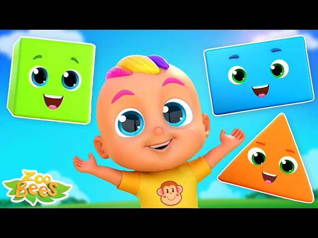 Shapes Song for Kids and Preschool Learning Videos for Children