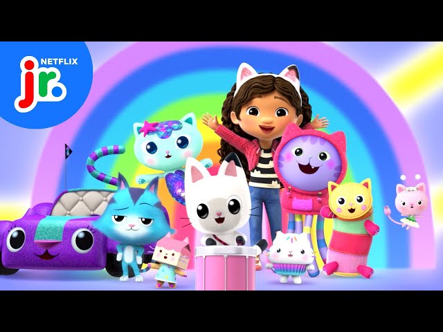 Cat of the Day Compilation PART 9 😻 Gabby's Dollhouse | Netflix Jr
