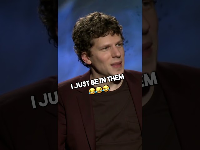 Why Jesse Eisenberg Doesn't Watch His Own Movies ❌🎬😱
