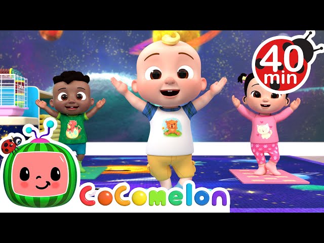 Baby Yoga Song + More Nursery Rhymes & Kids Songs - CoComelon