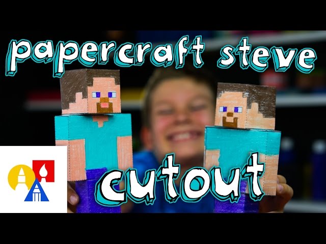 How To Make Steve Papercraft Cutout