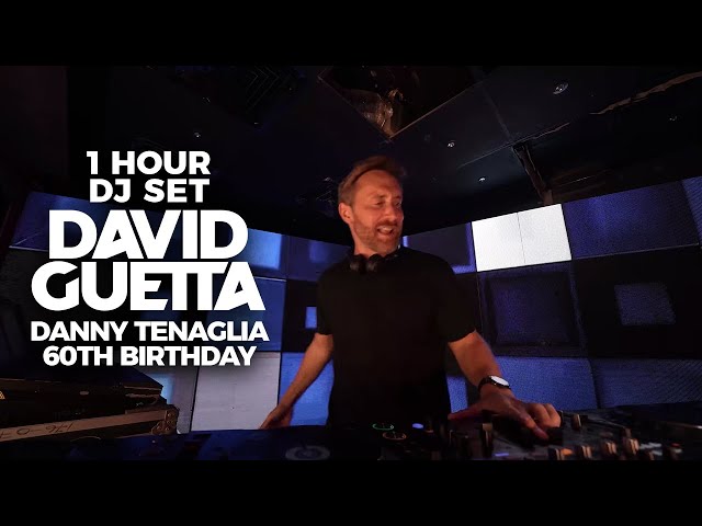 David Guetta | Danny Tenaglia 60th Birthday Live