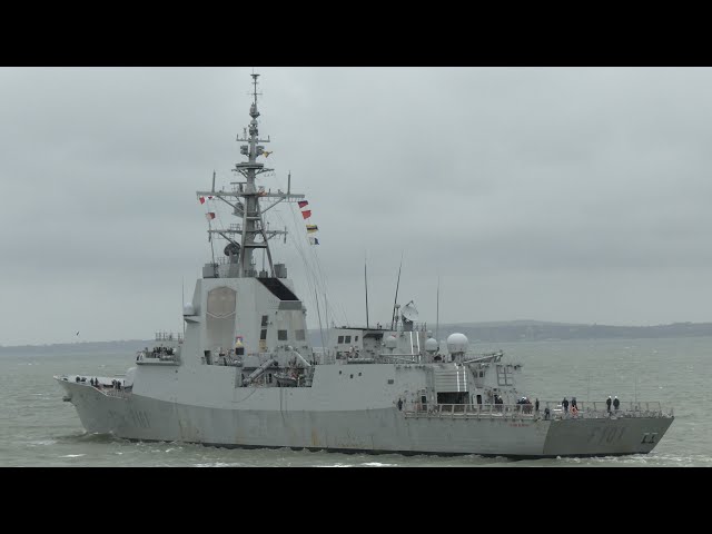 Warships leave the UK for NATO Exercise Steadfast Defender 🇪🇸 🇬🇧
