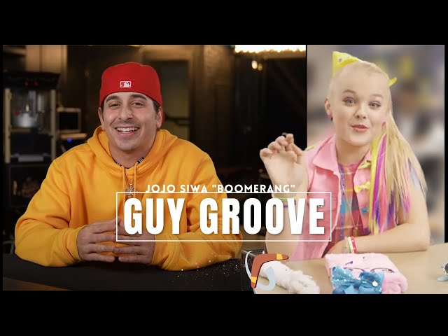 Jojo Siwa Choreographer Reacting to "Boomerang" - Guy Groove