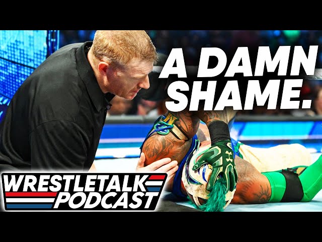 Rey Mysterio INJURED Mid-Match. WWE SmackDown Review July 28, 2023 | WrestleTalk Podcast