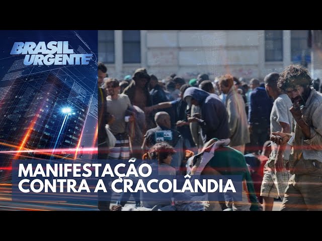 Moradores do centro de São Paulo realizam manifestação