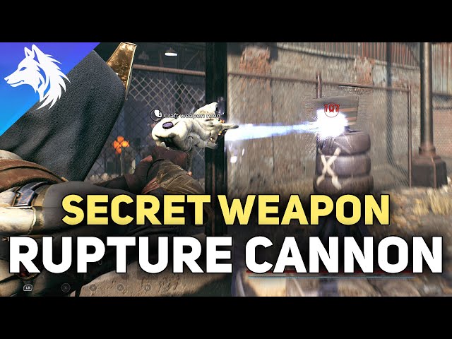 How To Get The Secret Rupture Cannon Weapon - Remnant 2