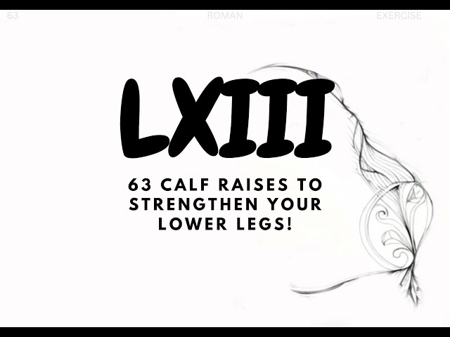 Strengthen Your Lower Legs with Calf Raises | #solvethis #healthyliving | Increase your metabolism