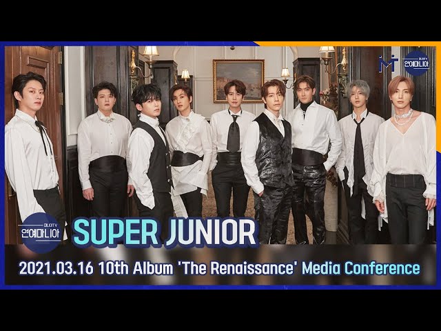 Super Junior 10th Album ‘The Renaissance’ Media Conference [마니아TV]