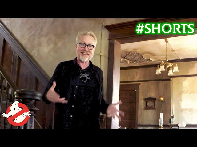 Set Decorating for Ghostbusters: Afterlife – Go BTS With Adam Savage's Tested! 👻 #Shorts