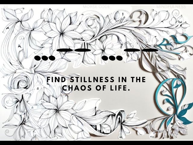 Embracing Serenity: Finding Stillness in Life's Chaos | #solvethis #serenity #Chaos