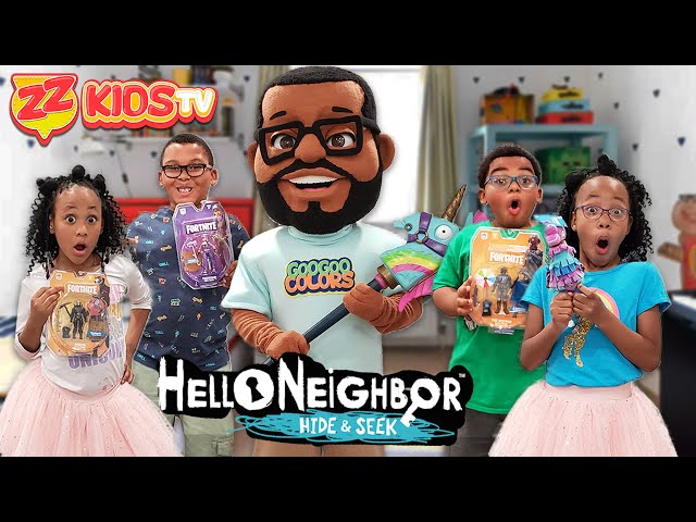 Hello Neighbor Game Show ZZ Kids TV Version
