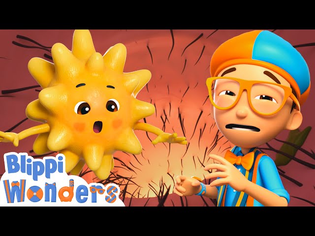 Blippi Wonders - Blippi and the GIANT Sneeze! | Educational Cartoons for Kids | Blippi Toys