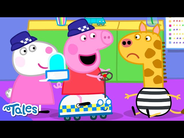 Peppa and Friends Play Cops and Robbers 🚨 | Peppa Pig Tales