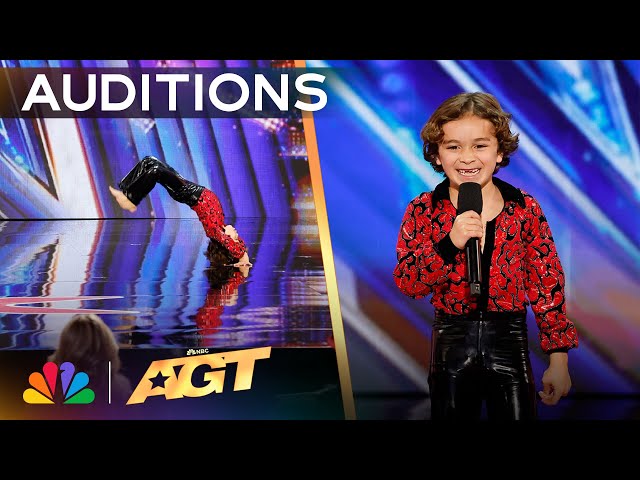 Early Release: 8-Year-Old Boss Baby Brody's Dance Moves SURPRISE The Judges! | Auditions | AGT 2024