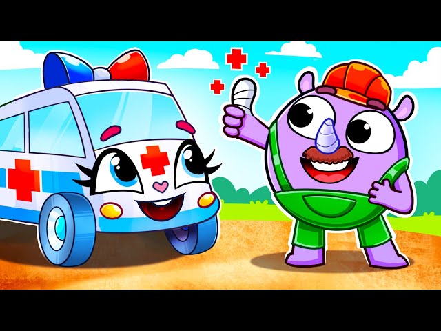 Ambulance Song 🚑 It's an Emergency! 🚨 Funny Kids Songs 😻🐨🐰🦁 by Baby Zoo Karaoke