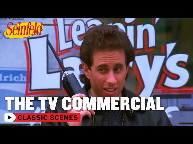 Jerry Does A TV Commercial For Leapin' Larry's | The Secret Code | Seinfeld
