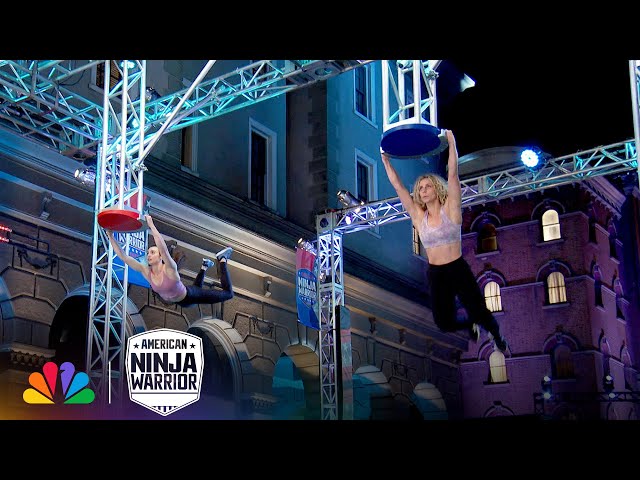 Two Best Friends Battle It Out on Slingshot | American Ninja Warrior | NBC